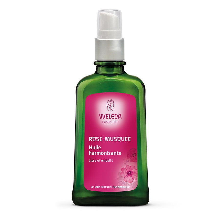 Huile corporelle à la rose musquée Weleda 100 ml 