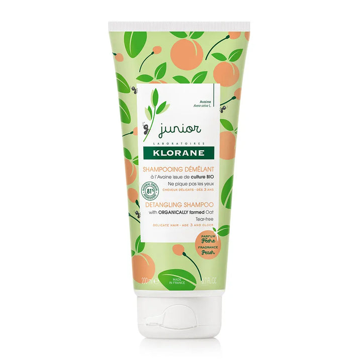 Klorane Junior Peach Detangling Shampoo