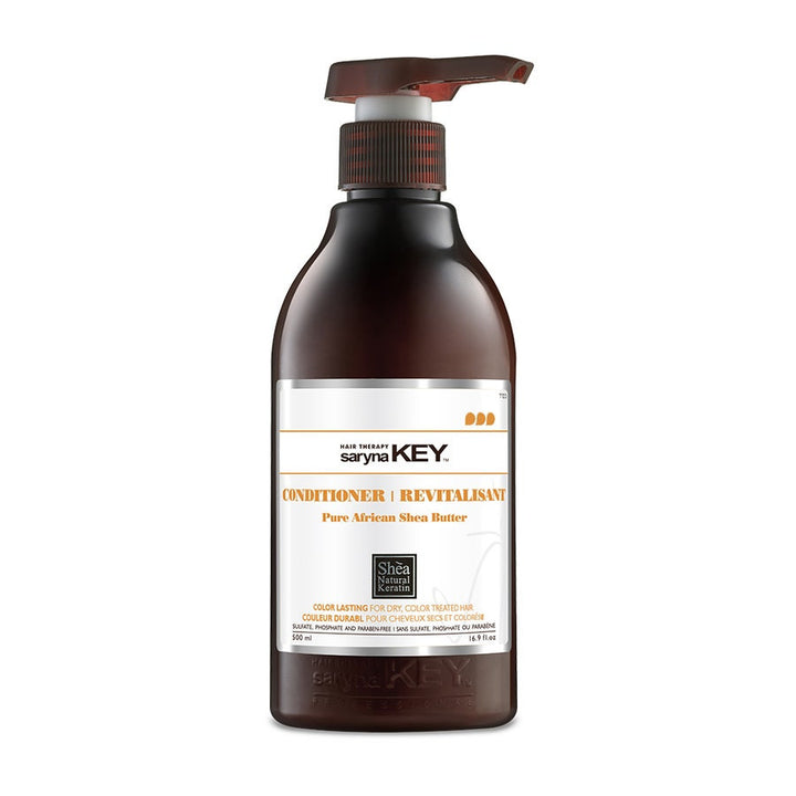 Après-shampoing longue durée Saryna Key au beurre de karité africain pur 500 ml (16,90 fl oz) 