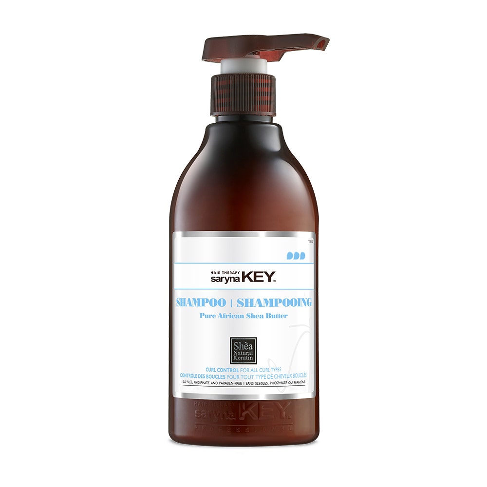 Saryna Key Pur Shampooing Contrôle Des Boucles Beurre De Karité D'afrique 500ml (16.91fl oz)