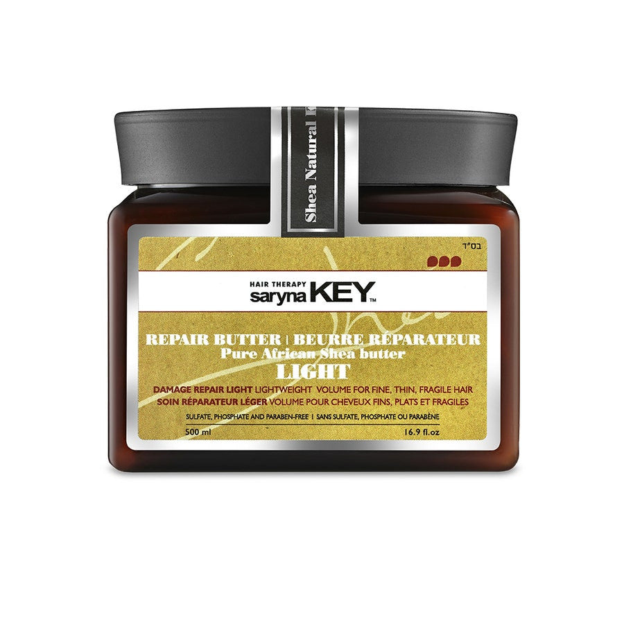 Saryna Key Damage Repair Pure African Shea Butter light repairing butter 500ml (16.90fl oz)