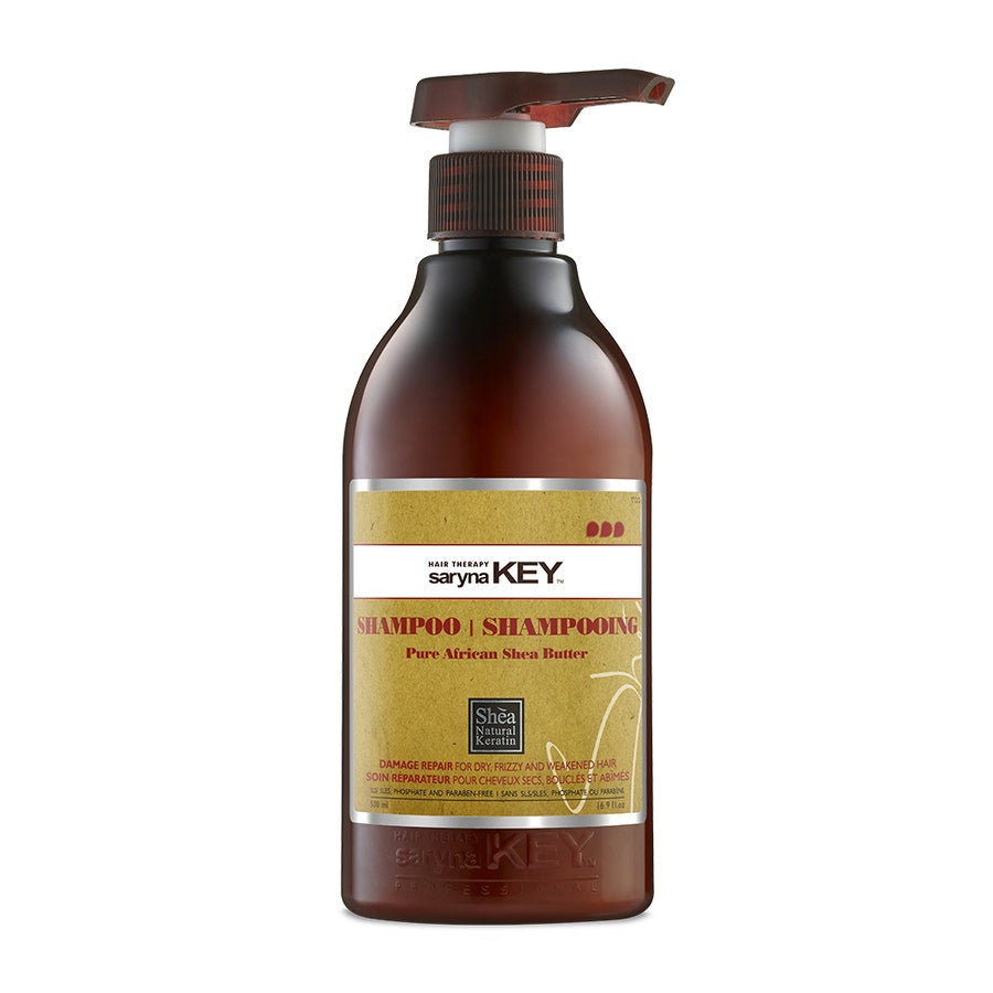 Shampoing réparateur au karité africain pur Saryna Key Damage Repair 500 ml (16,90 fl oz) 