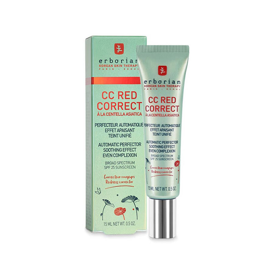 Erborian Cc Red Correct Automatic Perfector Redness Corrector Spf25 15ml (0.50fl oz)