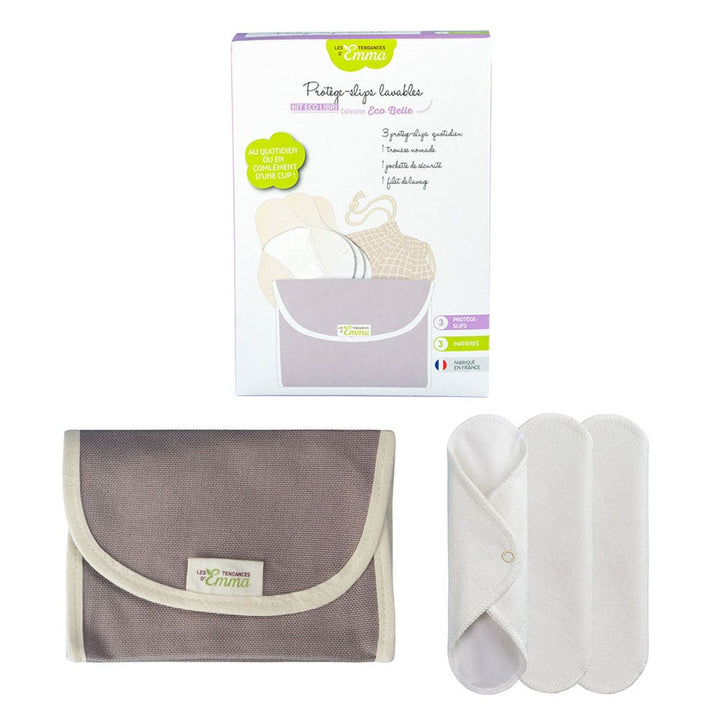 Les Tendances D'Emma Eco Belle Kit 3 Washable Panty Liners