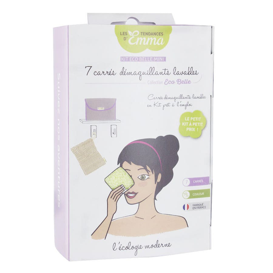 Les Tendances D'Emma Kit Eco Belle Mini 7 Sticks Démaquillants Couleur Bambou 