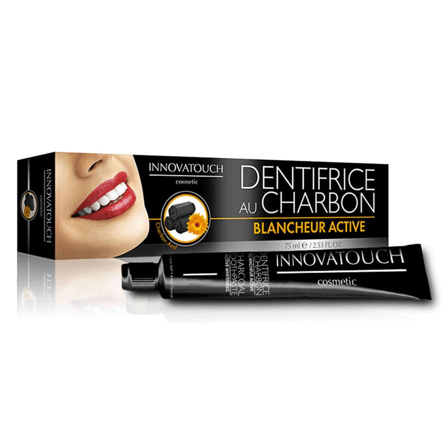 Dentifrice blanchissant actif au charbon Innovatouch 75 ml (2,53 fl oz) 