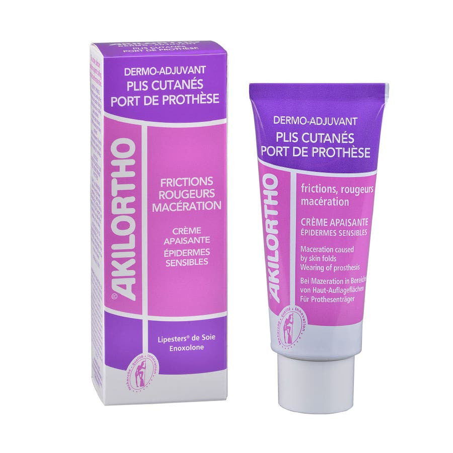 Crème pour dossiers cutanés Asepta Akilortho pour prothèses 75 ml (2,53 fl oz) 