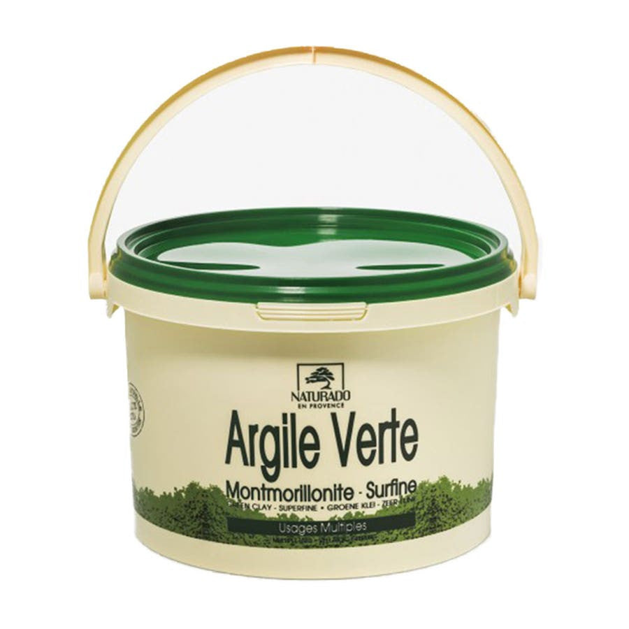 Argile verte multi-usages Naturado Surfine 2,5 kg (88,18 oz) 