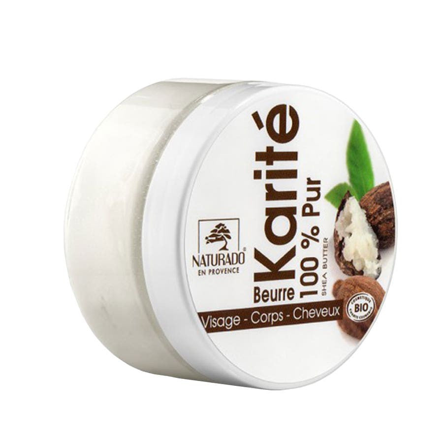 Beurre de karité 100 % pur Naturado 67,5 g (2,36 oz) 