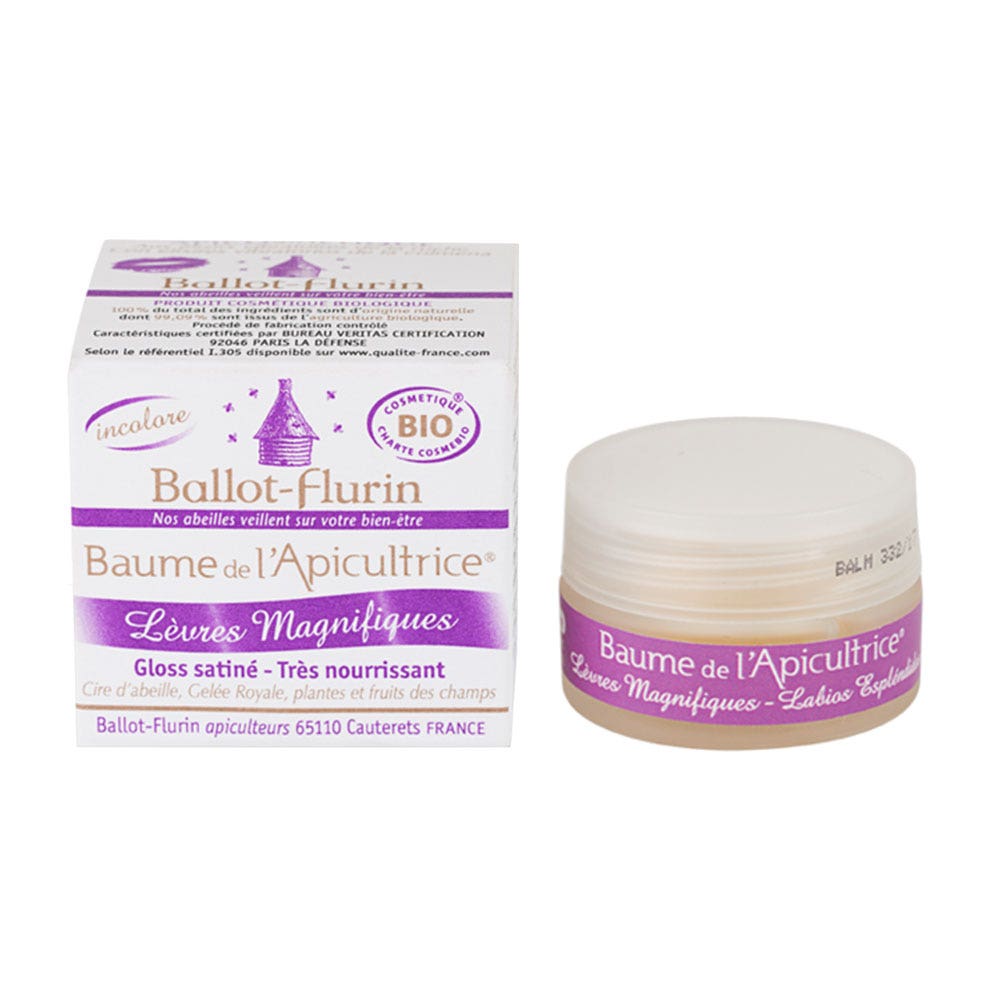 Ballot-Flurin Baume De L'Apicultrice Magnificent Lips 15ml (0.50 fl oz)