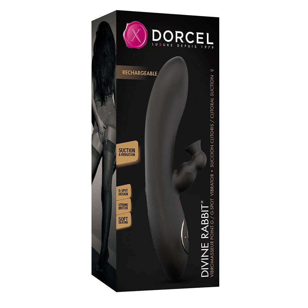 Marc Dorcel Divine Rabbit G Spot Vibration And Clit Succion