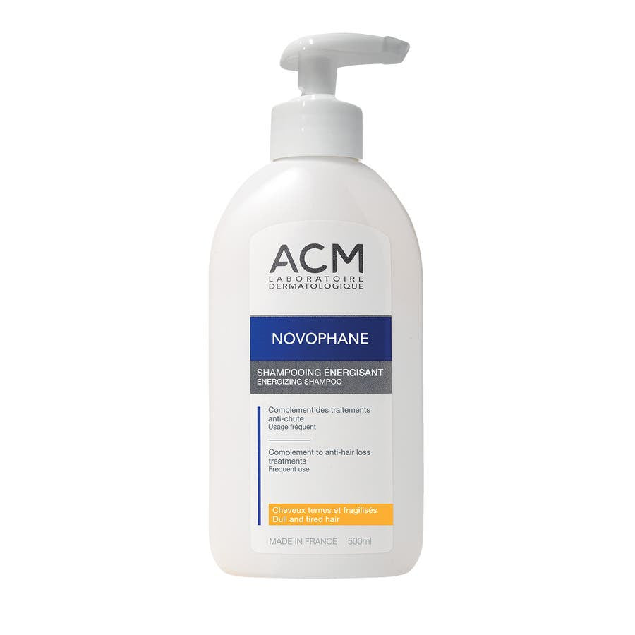 Shampooing Énergisant Novophane d'ACM Laboratoire 500 ml 