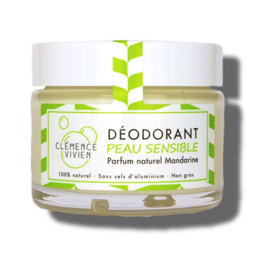 Clémence&amp;Vivien Déodorant crème naturel peaux sensibles 50 g (1,76 oz) 