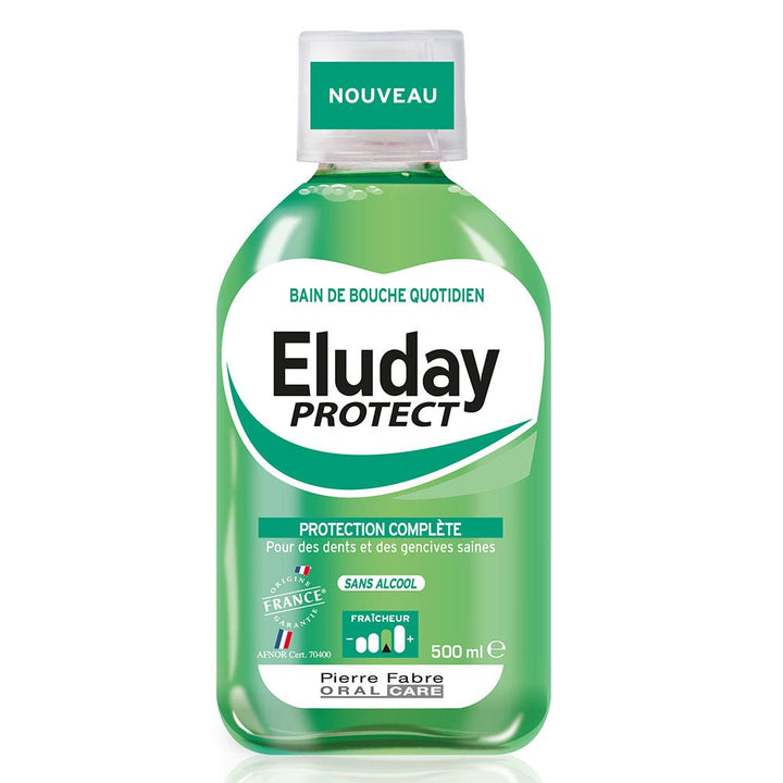 Eluday Fresh Daily Use Mouthwash 500ml (16.91fl oz)