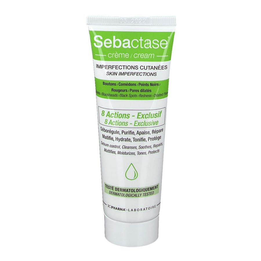 3C Pharma Sebactase Cream for Imperfection-Prone Skin 50ml (1.69 fl oz)