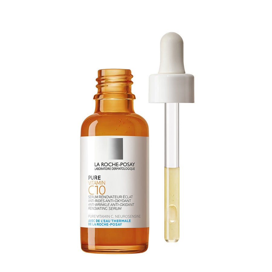 La Roche-Posay Pure Vitamin C10 Renovating Radiance Serum Anti Rides Anti Oxydant 30ml (1.01fl oz)