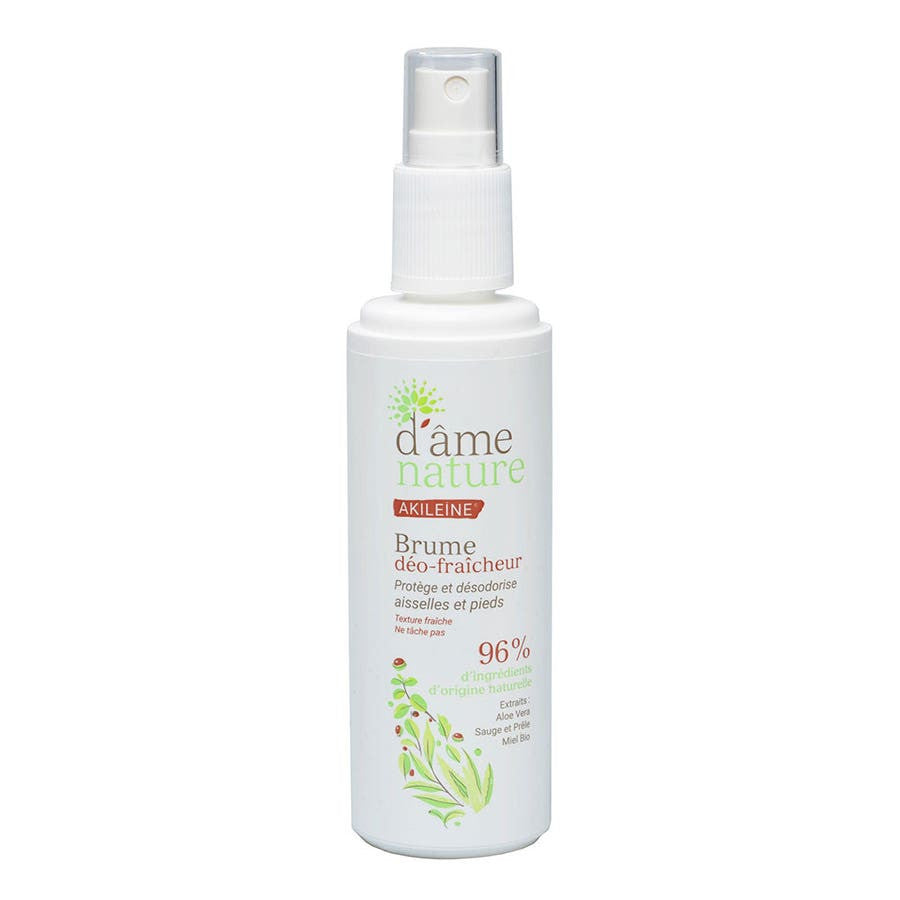 D'åme Nature Spray fraîcheur déodorant Pieds et aisselles 100 ml (3,38 fl oz) 