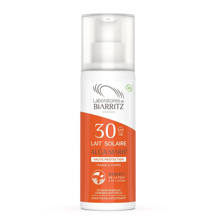 Laboratoires De Biarritz Soins Solaires Algamaris Lotion Solaire Bio Spf30 100 ml (3,38fl oz) 