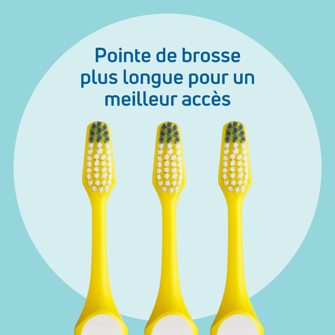 TePe Nova medium toothbrush 3 x