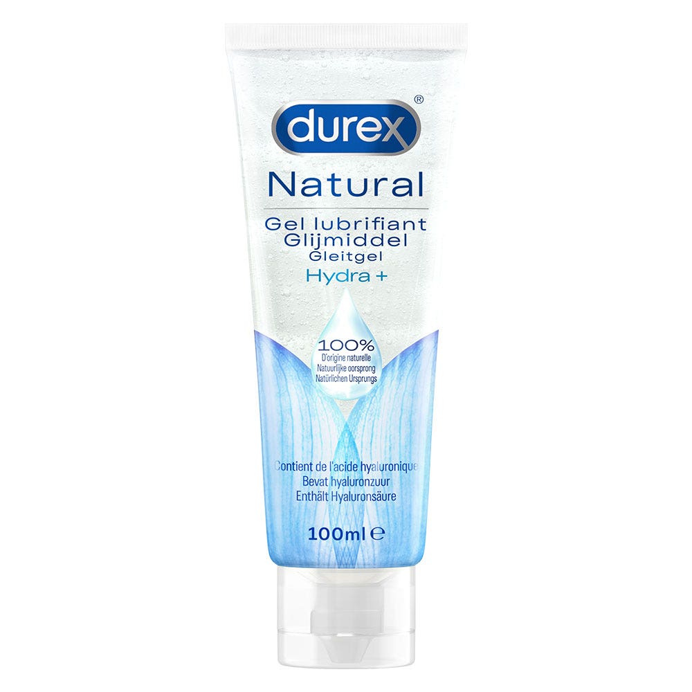 Durex Gel Natural intimate lubricant with hyaluronic acid 100ml (3.38fl oz)