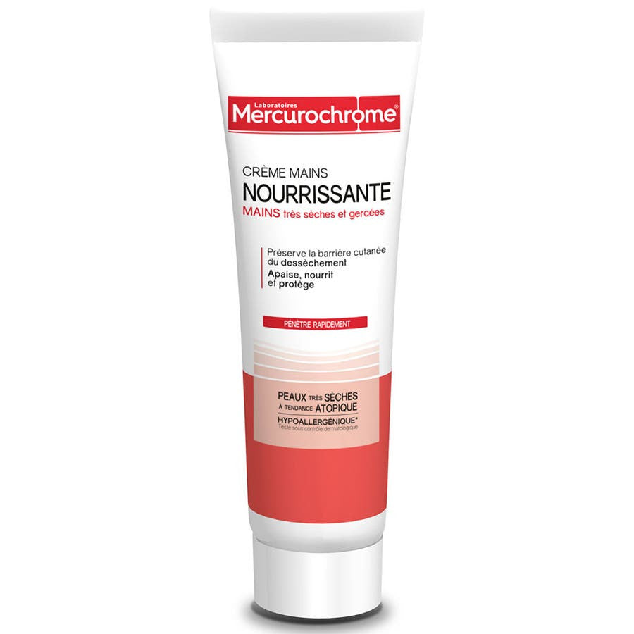 Crème nourrissante pour les mains Mercurochrome 75 ml (2,53 fl oz) 