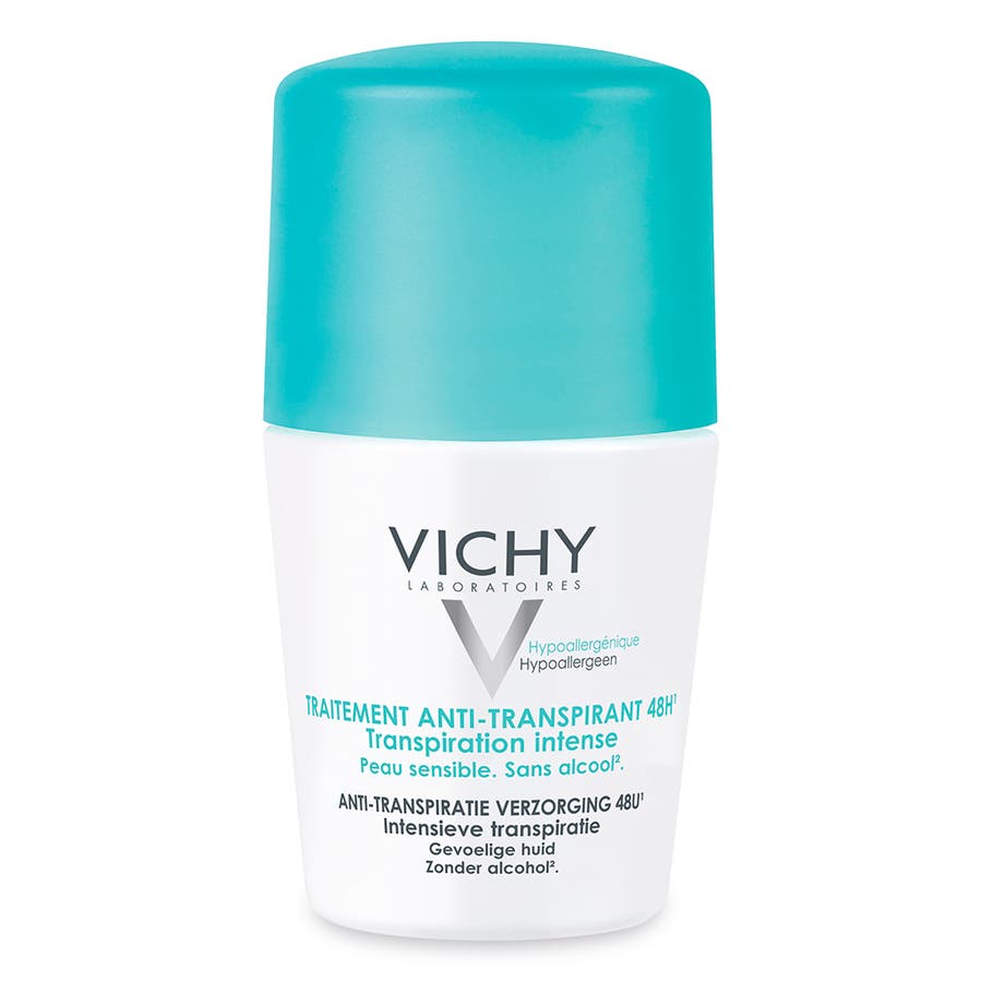Vichy Deodorants Anti-perspirant Treatment 48h Roll-on Sensitive skin