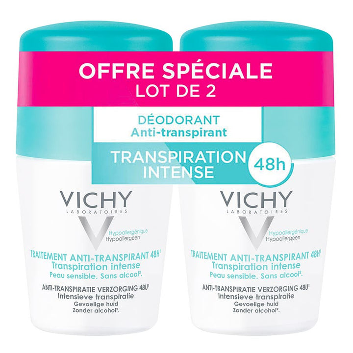 Vichy Deodorants Anti-perspirant Treatment 48h Roll-on Sensitive skin