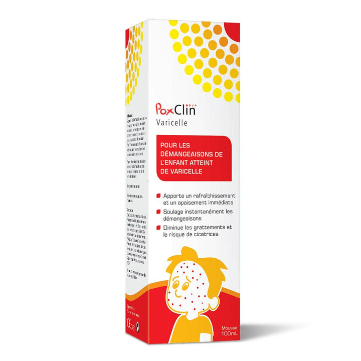 Poxclin Soothing Foam Pump Bottle Chickenpox 100ml (3.38fl oz)