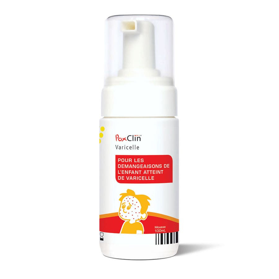 Poxclin Soothing Foam Pump Bottle Chickenpox 100ml (3.38fl oz)