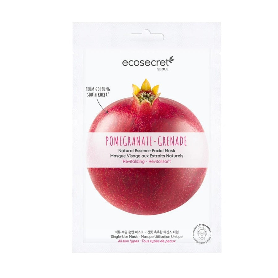 Eco Secret Seoul Rose Face Mask with Natural Extracts of Pomegranate 20ml (0.67fl oz)