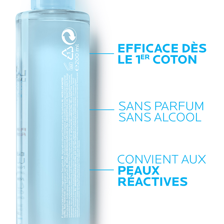 La Roche-Posay Physiological Hygiene Micellar Water for Ultra Reactive Skin 200ml (6.76fl oz)