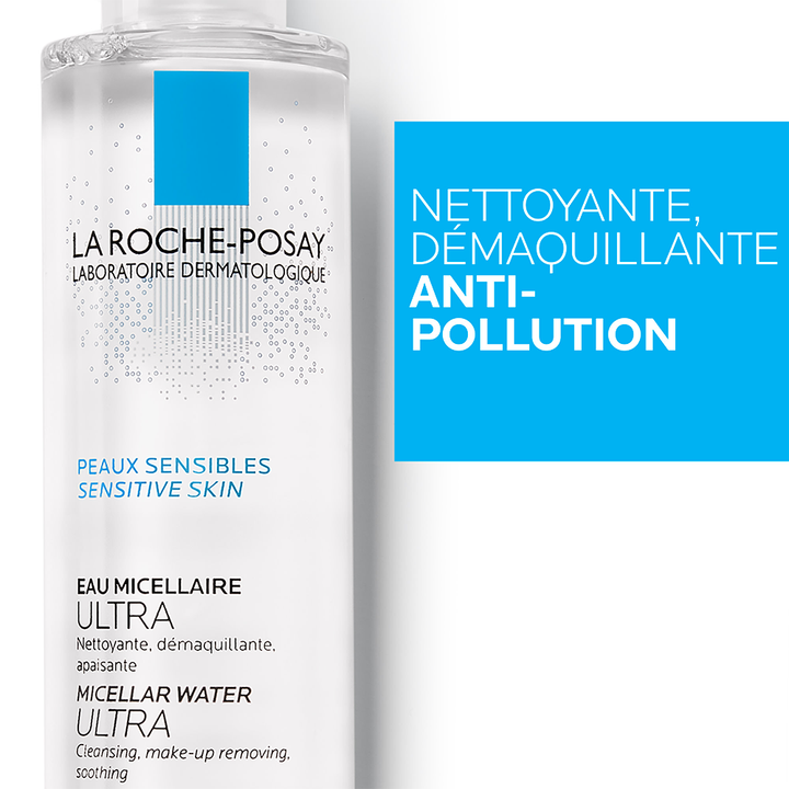 La Roche-Posay Physiological Hygiene Micellar Water for Sensitive Skin 400ml x2 (13.52 fl oz x2)