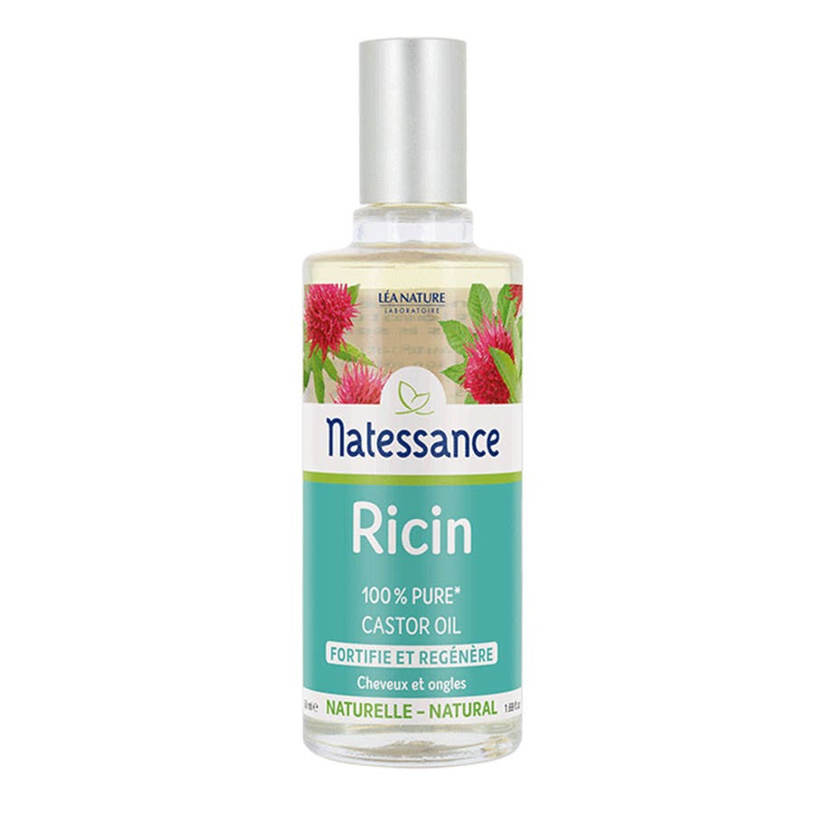 Huile de ricin Natessance Ricin 50 ml (1,69 fl oz) 