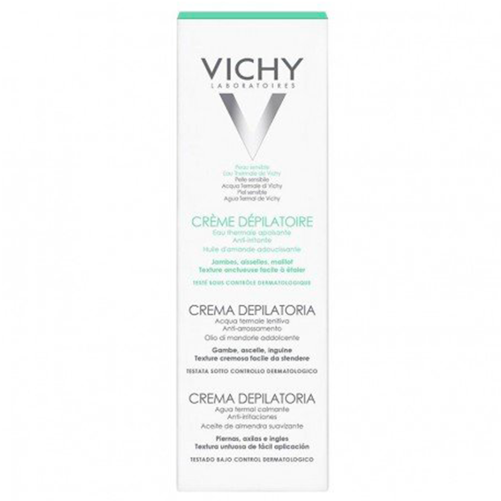 Vichy Epilation Dermo-Tolerant Depilatory Cream With Thermal Spring Water Sensitive Skin 150ml (5.07fl oz)