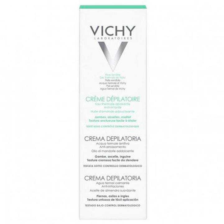 Vichy Epilation Dermo-Tolerant Depilatory Cream With Thermal Spring Water Sensitive Skin 150ml (5.07fl oz)