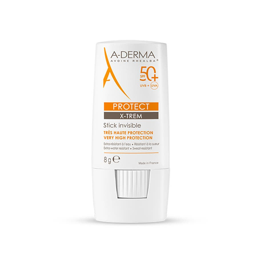 A-Derma Protect X-Trem Invisible Stick SPF50+ 8g (0.28oz)