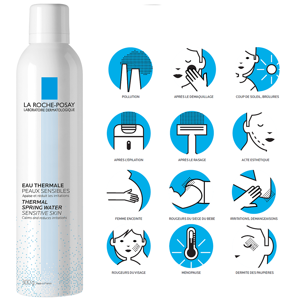 La Roche-Posay Eau Thermale Soothing anti-irritation mist sensitive skin 300ml (10.14fl oz)