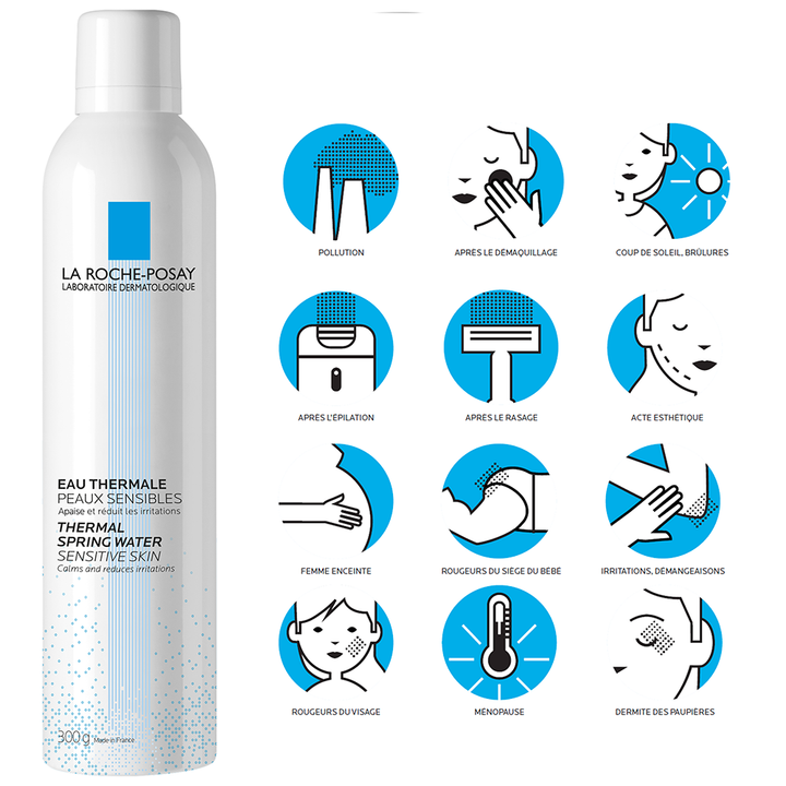 La Roche-Posay Eau Thermale Soothing anti-irritation mist sensitive skin 300ml (10.14fl oz)