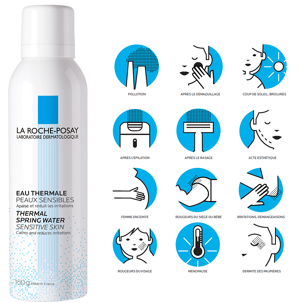 La Roche-Posay Eau Thermale Thermal Spring Water Peaux Sensibles 150ml (5.07fl oz)