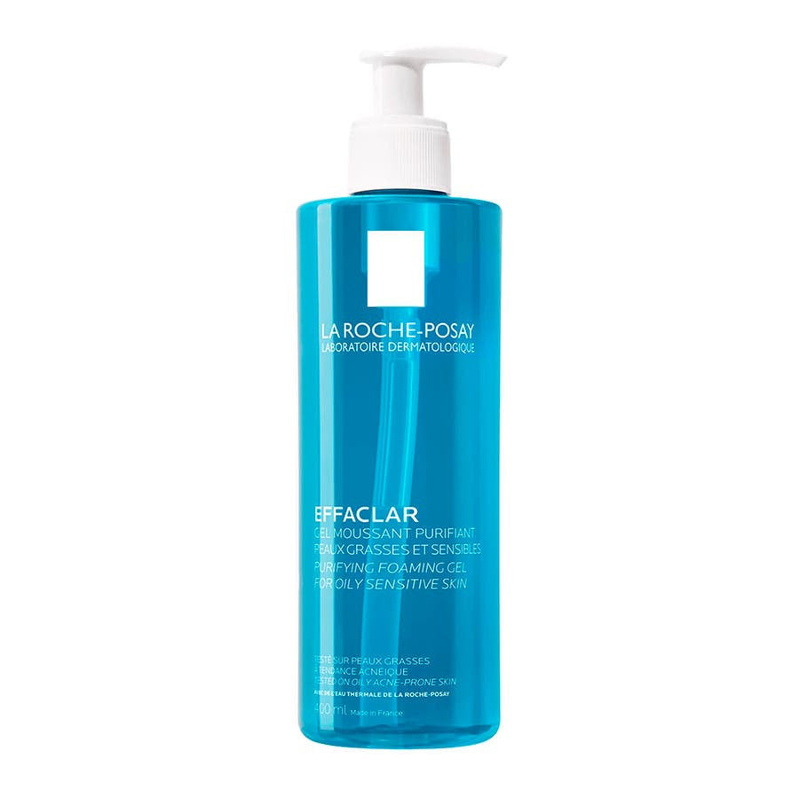 La Roche-Posay Effaclar Gel Moussant Purifiant Peaux Grasses à Tendance Acnéique 400 ml 