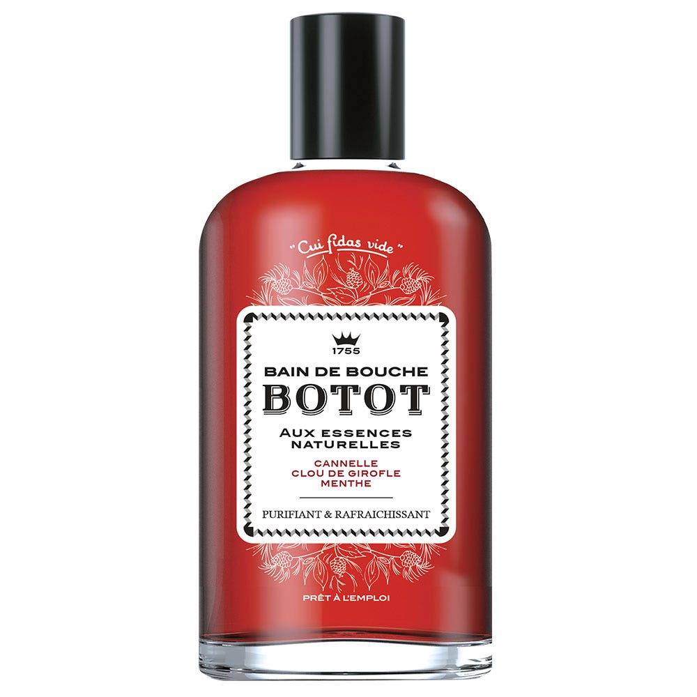 Botot Daily Mouthwash Cinnamon Clove Mint 250ml (8.45fl oz)