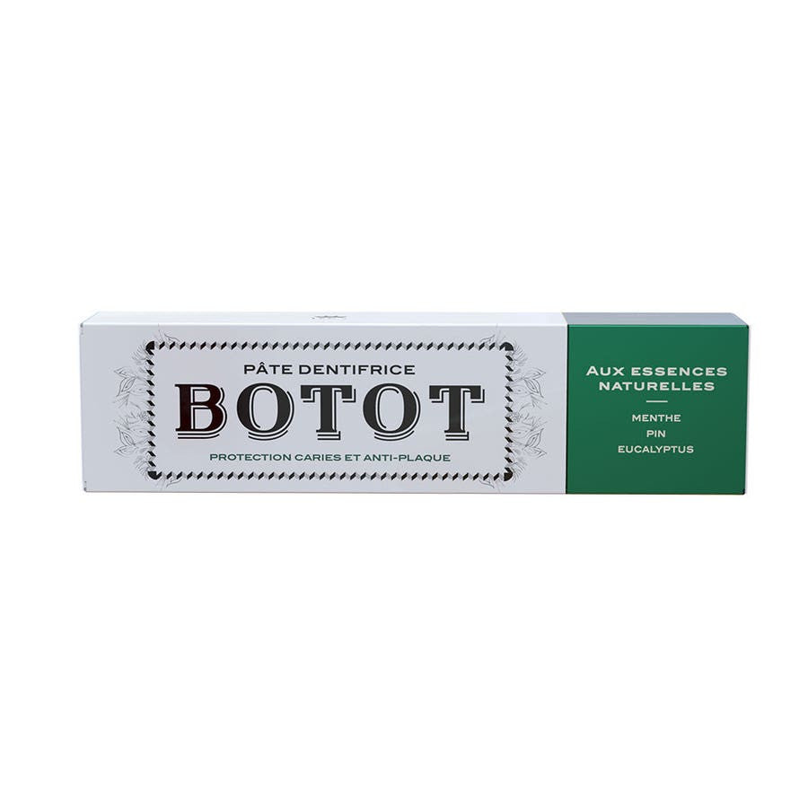 Botot Dentifrice Menthe Eucalyptus 75 ml (2,53 fl oz) 