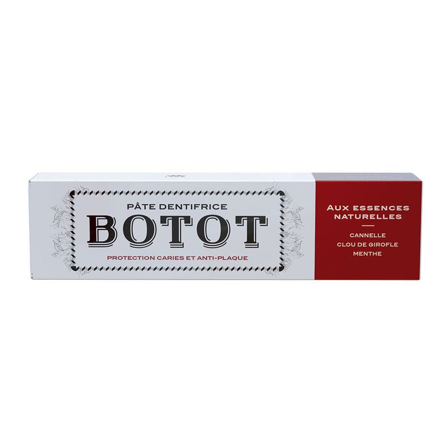 Dentifrice Botot aux essences naturelles, tube de 75 ml (2,53 fl oz) 