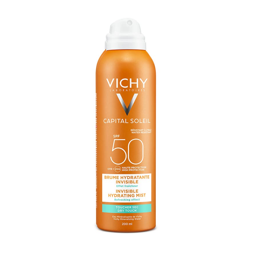 Vichy Capital Soleil Invisible Hydrating Mist Spf50 200ml (6,76fl oz)