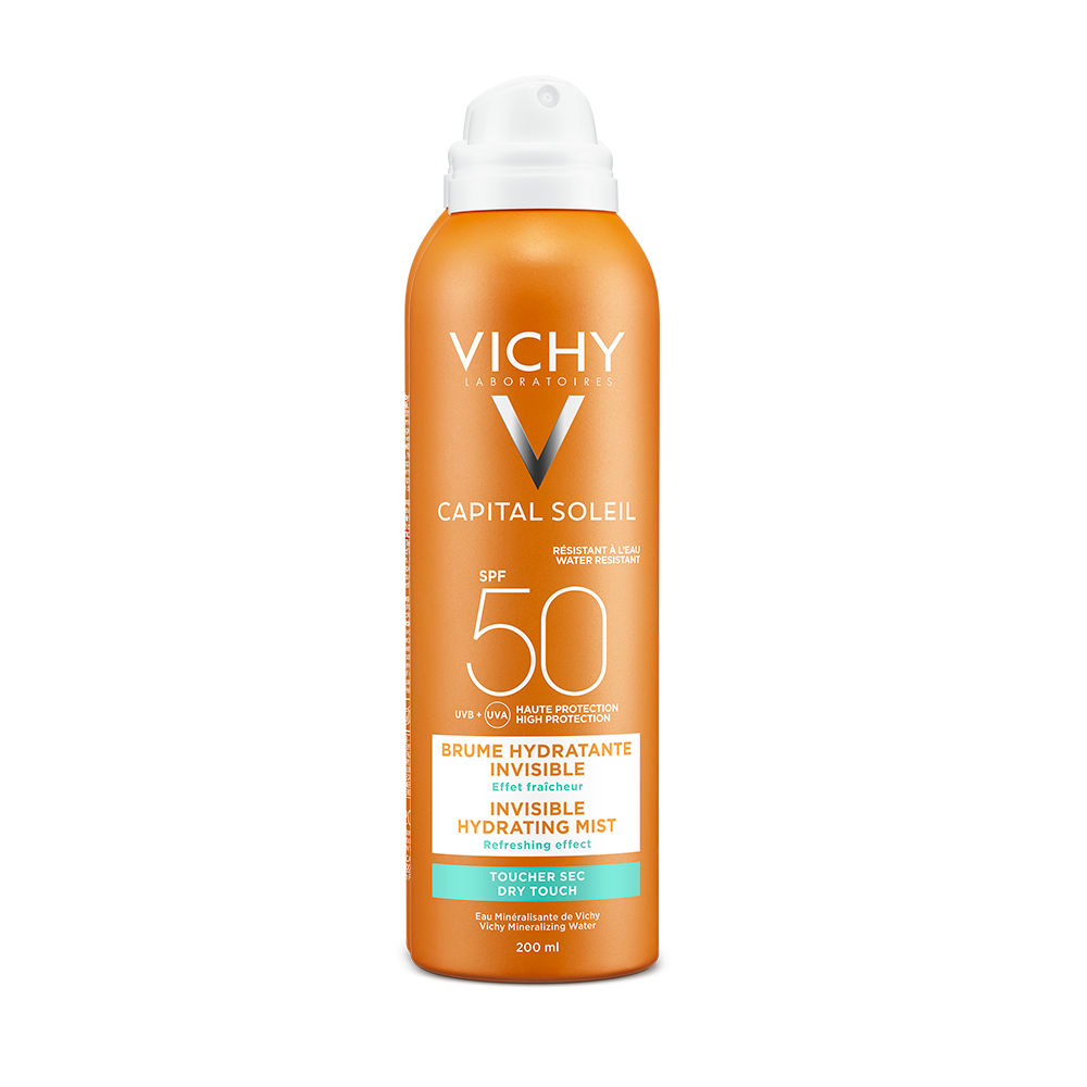 Vichy Capital Soleil Invisible Hydrating Mist Spf50 200ml (6.76fl oz)