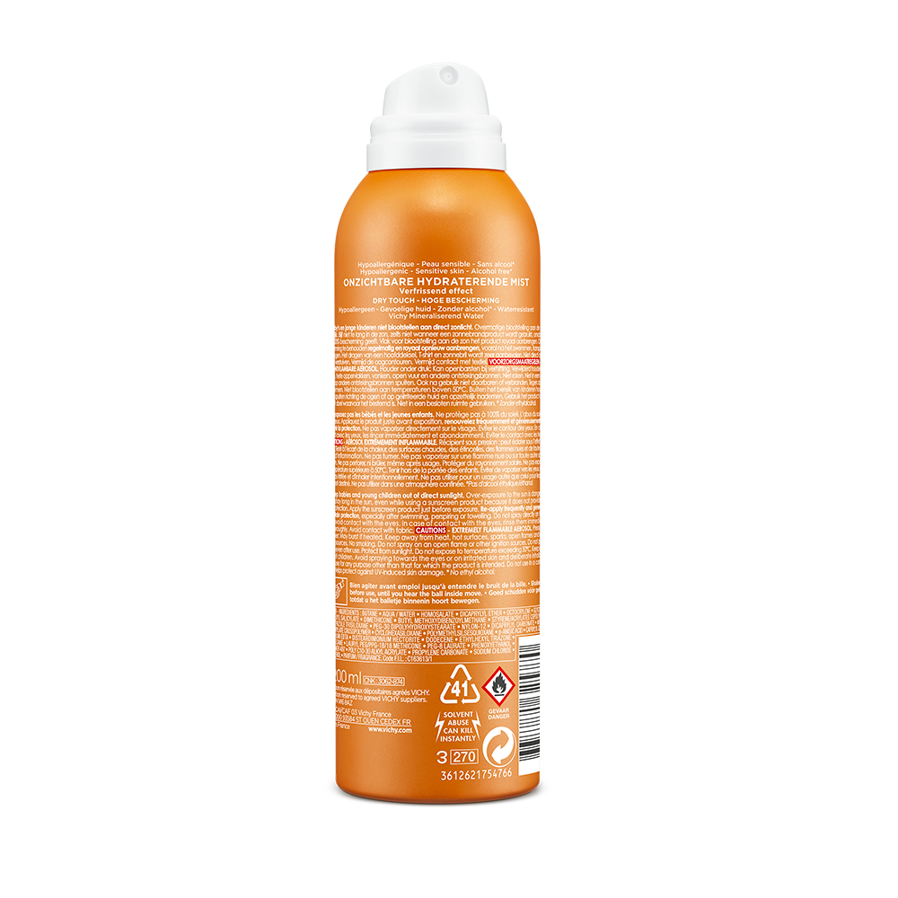 Vichy Capital Soleil Invisible Hydrating Mist Spf50 200ml (6.76fl oz)
