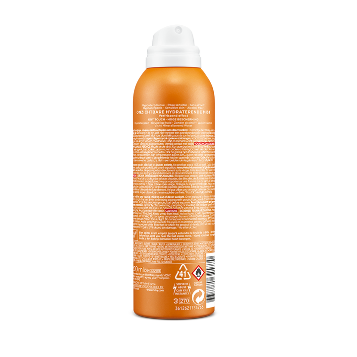 Vichy Capital Soleil Invisible Hydrating Mist Spf50 200ml (6.76fl oz)