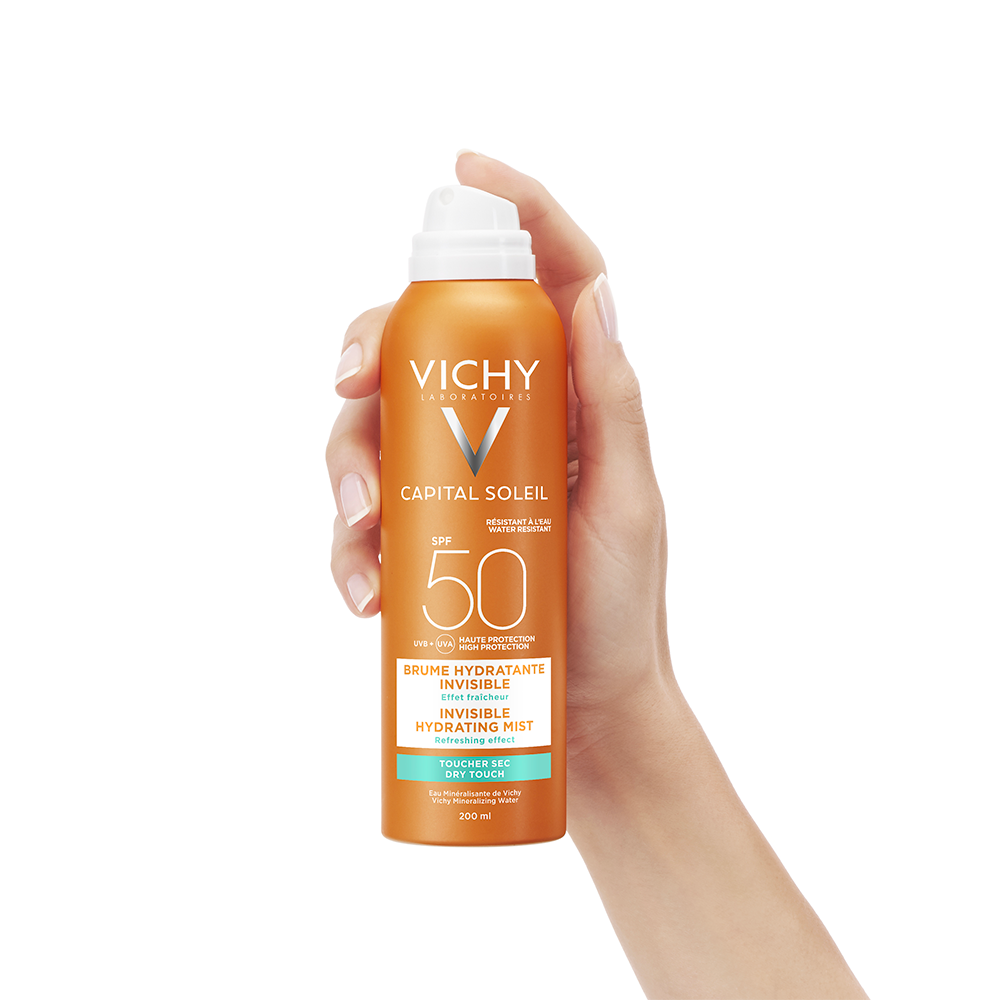 Vichy Capital Soleil Invisible Hydrating Mist Spf50 200ml (6.76fl oz)