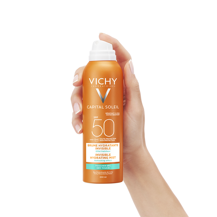 Vichy Capital Soleil Invisible Hydrating Mist Spf50 200ml (6.76fl oz)