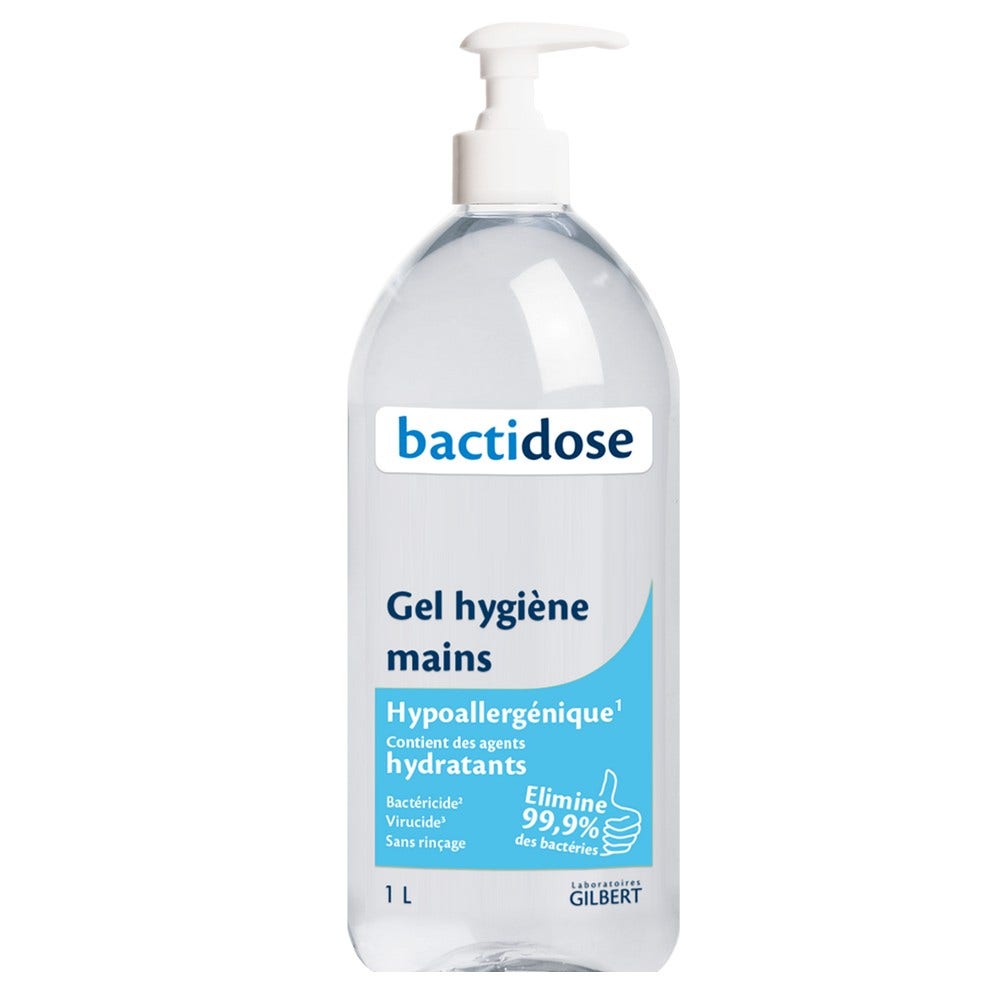 Bactidose Gilbert hand sanitiser 1l